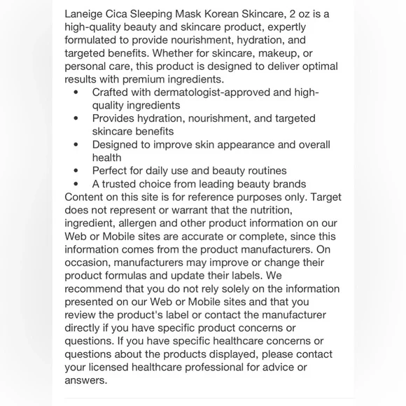 LANEIGE Cica Sleeping Mask - Picture 5 of 5